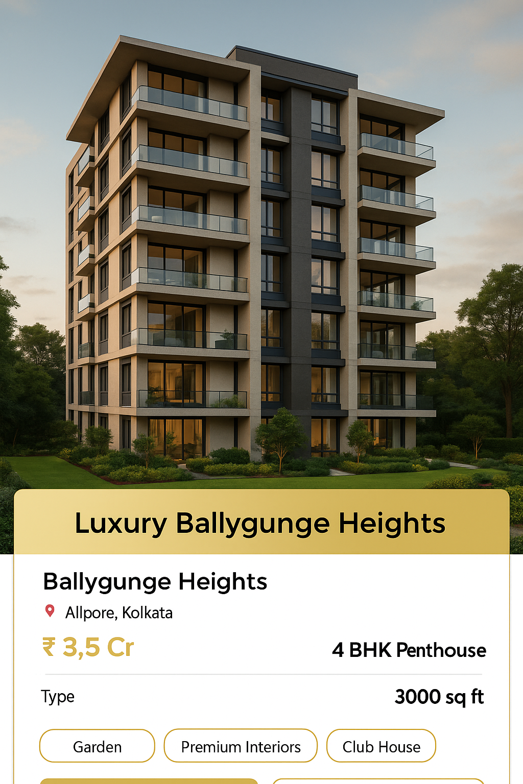 Royal Gardens Alipore